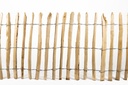 Clôture Chataignier 0,5m h x 10m l x 5cm (2 horiz)
