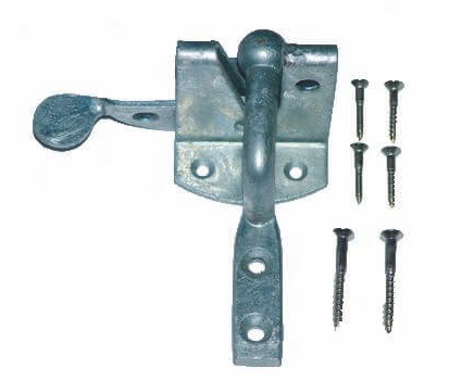 Automatic Latch Heavy Duty Galvanised Inc Bolts and Screws